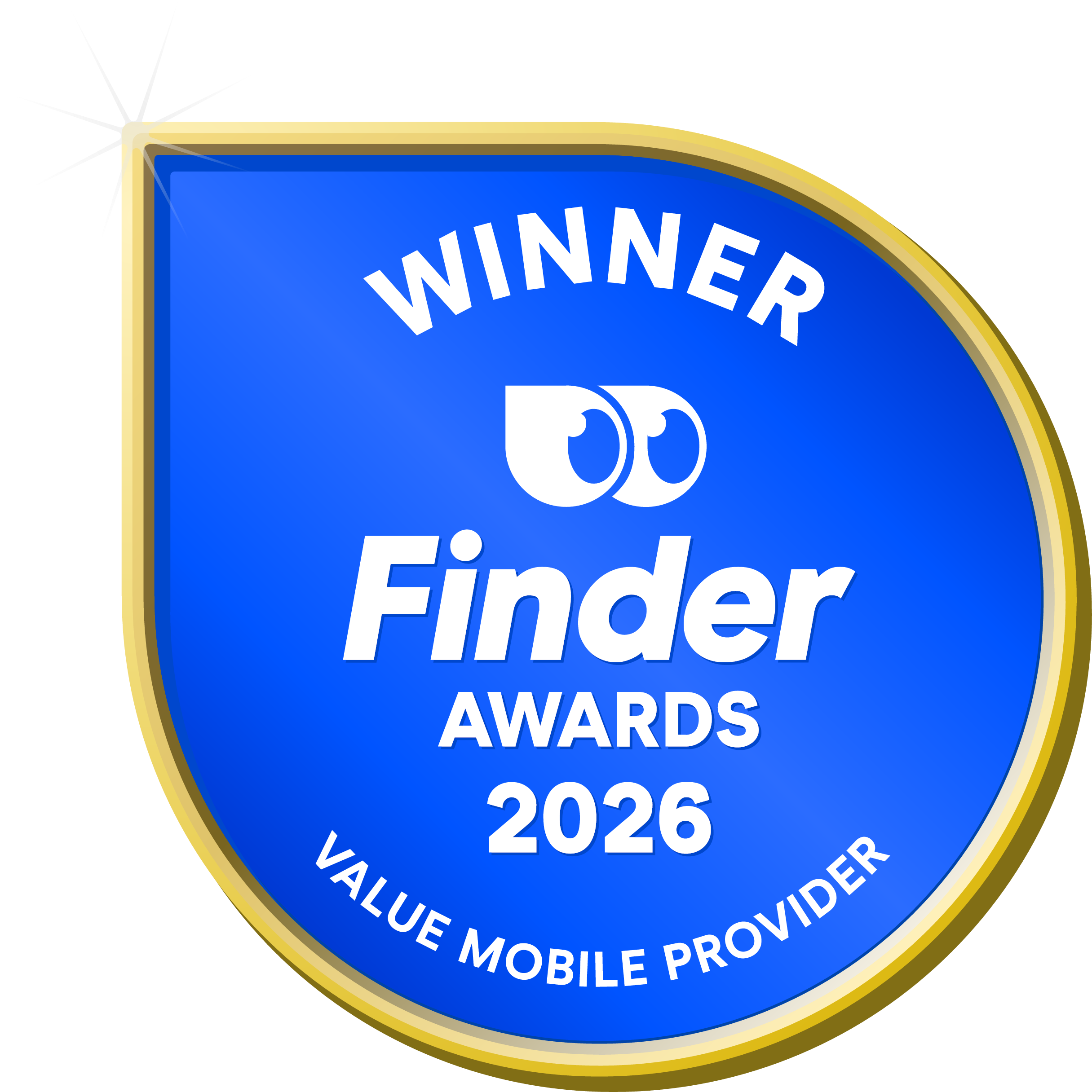 2026 Finder Award for Value Mobile Provider